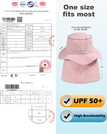 Compact, portable pink sun hat as a travel companion