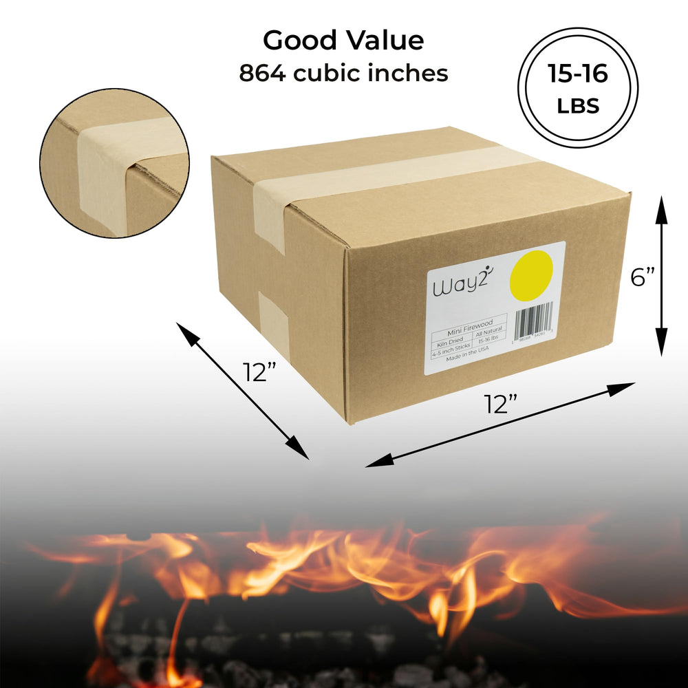 Way 2 kiln dried ash sticks 4-5 inches for reliable kindling