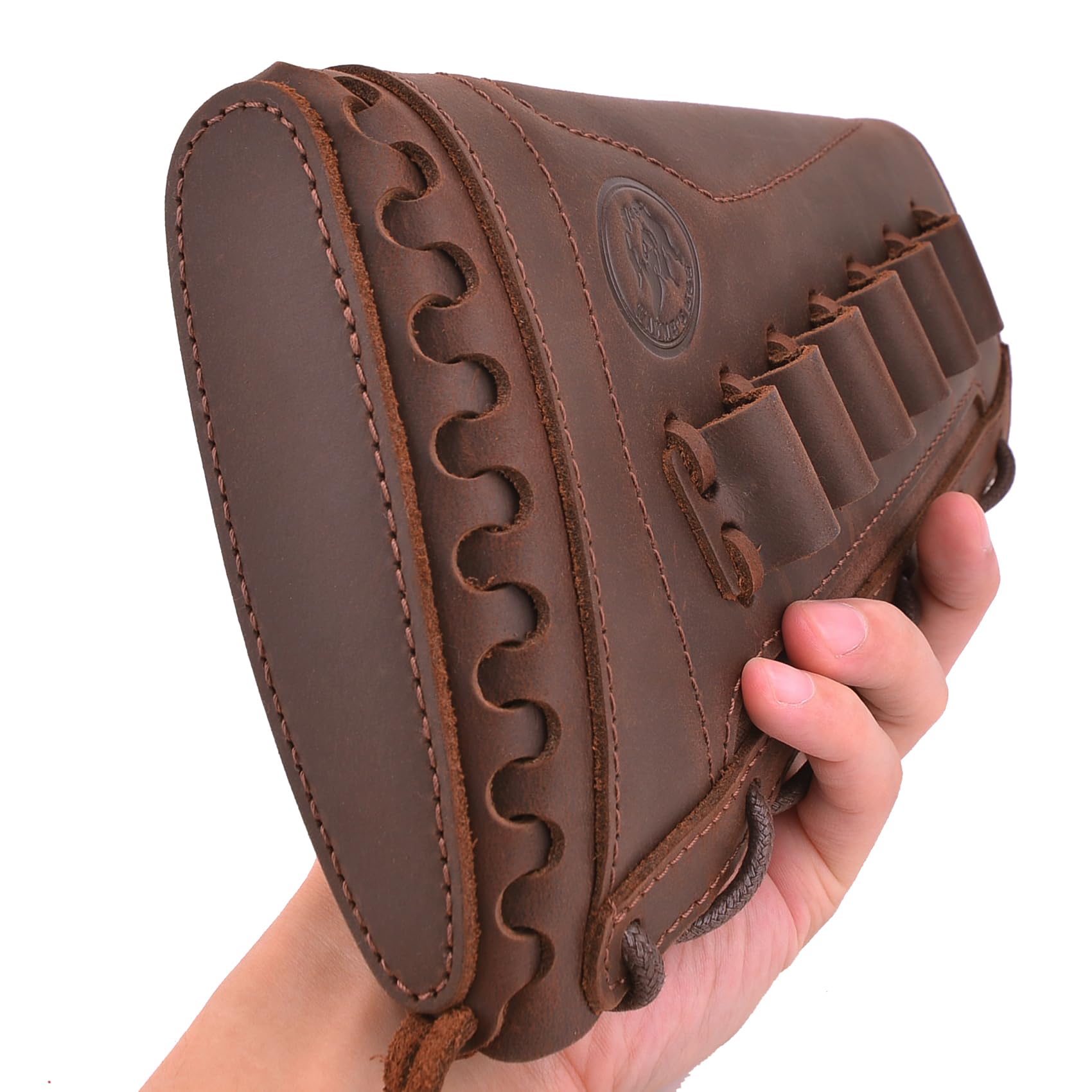 Wayne's Dog braided edge on recoil contact area enhances grip.