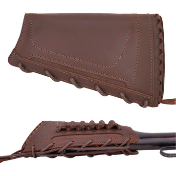 Wayne's Dog neoprene cushions close-up illustrate padded recoil dampening.