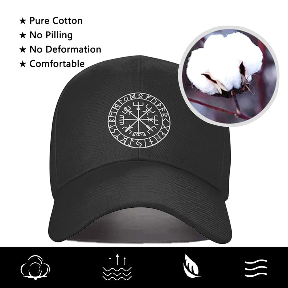 WDBAYXH Sons of Odin cap worn outdoors during sunny days
