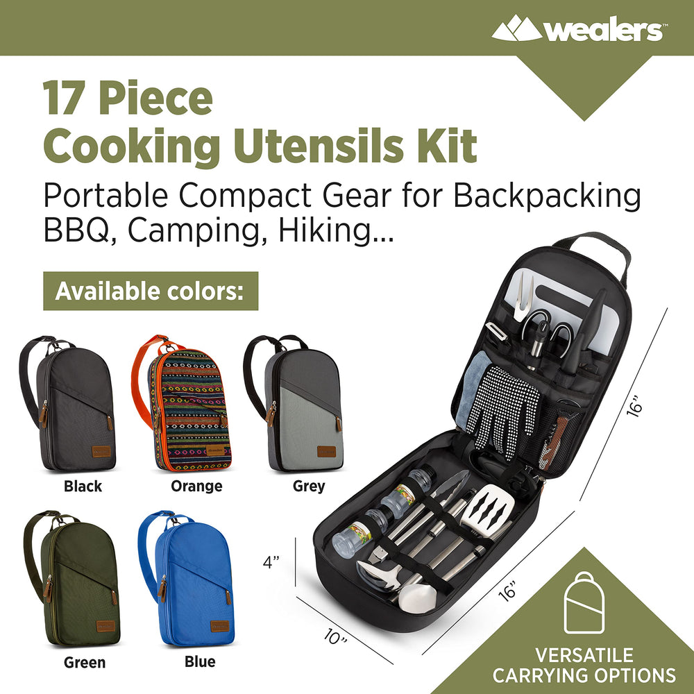 Wealers internal compartments prevent clutter and keep flatware secure.