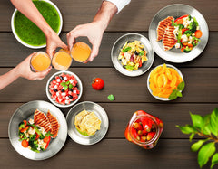 Wealers stainless steel camping bowls for hikes and picnics