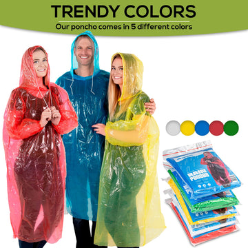 Thick material resists tears for durable outdoor use in Wealers ponchos.