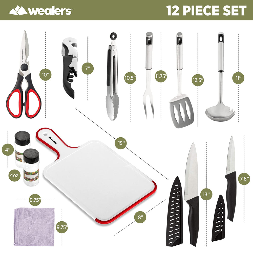 Wealers versatile kit suits hiking, camping, and travel adventures.