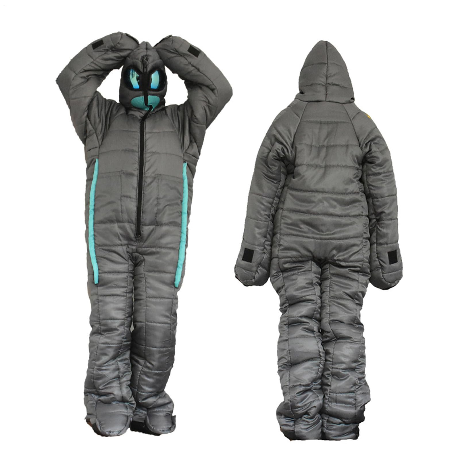 Wearable Sleeping Bag lightweight and portable for hiking and travel.