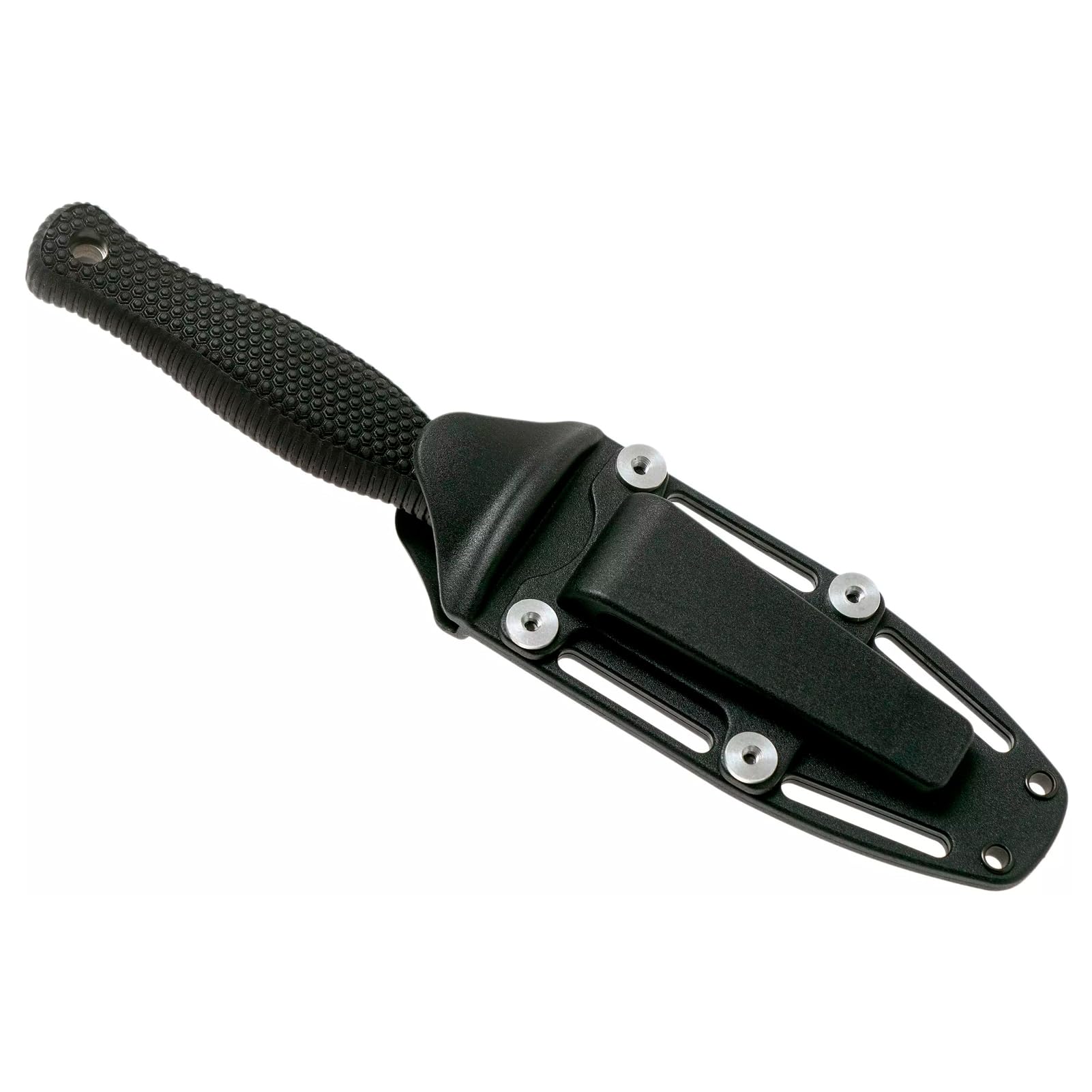 Weather-resistant sheath and boot knife setup