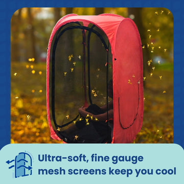 WeatherPod bug barrier doors illustrate 270-degree airflow and easy access.