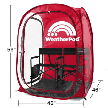WeatherPod weatherproof materials provide reliable protection from the elements.