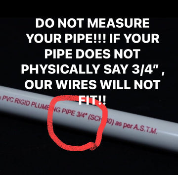 Weave pole guide wires clip-on closeup showing easy adjustable fit.