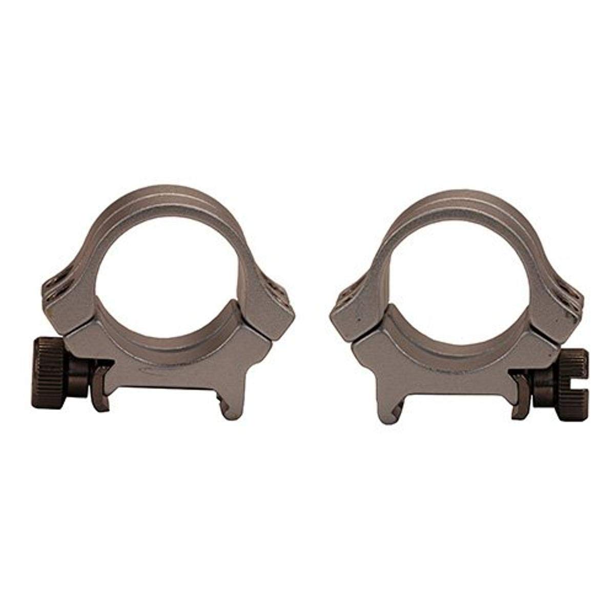 Weaver 49055 Quad-Lock Rings in silver, 1-inch diameter, for secure mounting