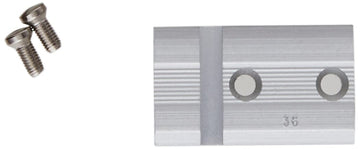 Smooth, machined finish and robust construction suitable for outdoor use.