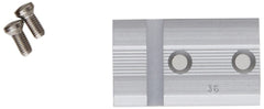 Smooth, machined finish and robust construction suitable for outdoor use.