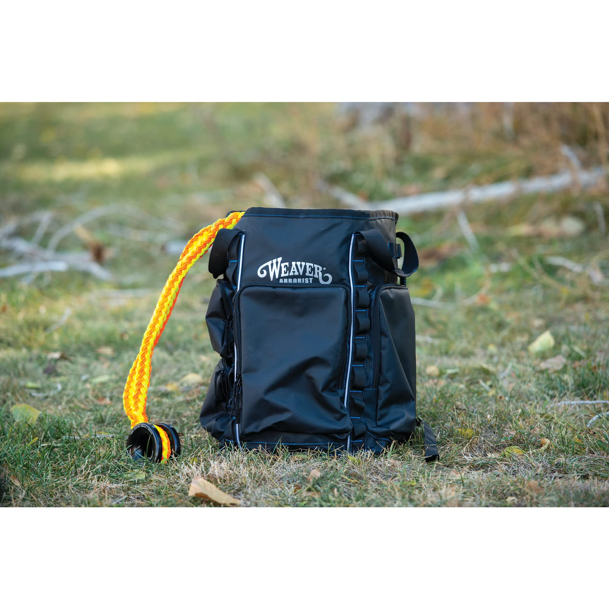 WEAVER ARBORIST Chasm Gear Bag removable cover protects contents in rain