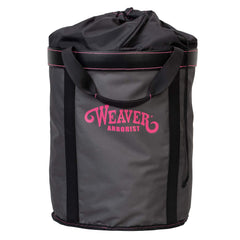 WEAVER ARBORIST heavy-duty rope bag with open-top access for quick gear loading.