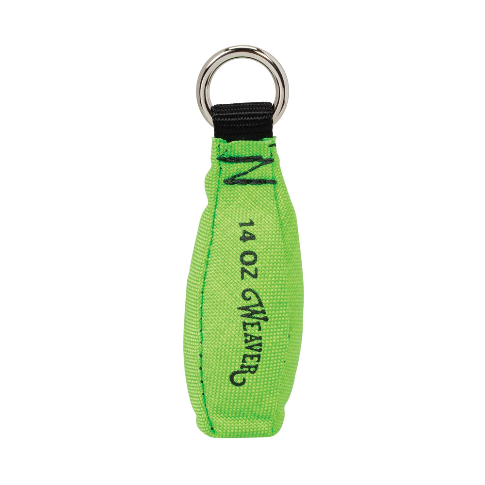 Weaver Arborist Throw Weight showing aerodynamic design for longer, smoother throws.