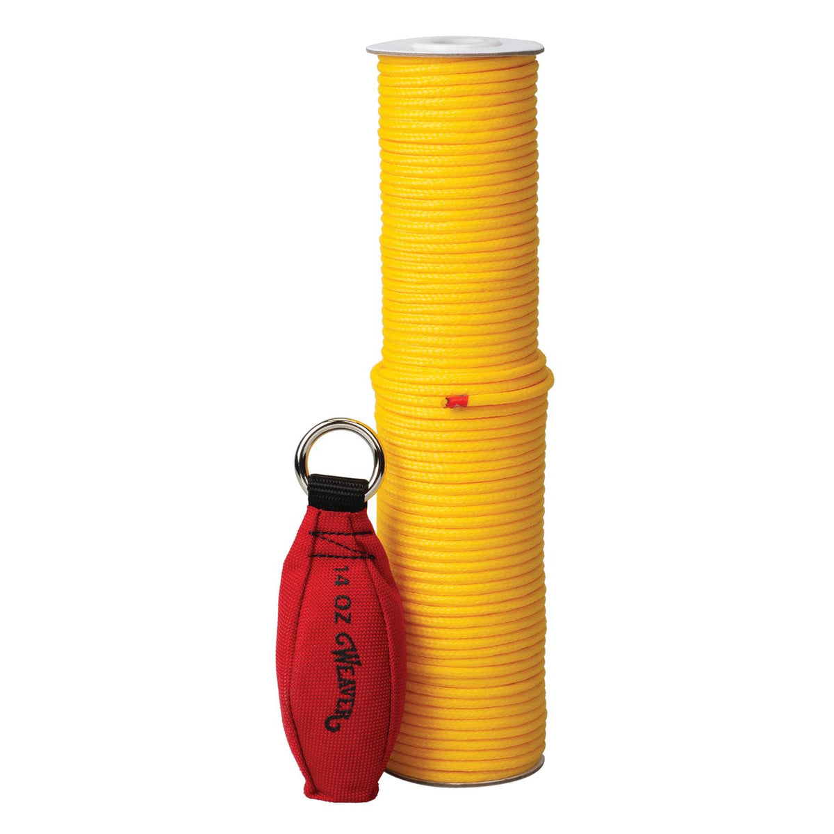 Weaver Arborist throw weight and line kit for precise rope positioning in outdoor work.