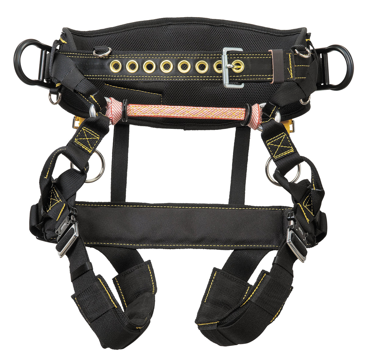 Weaver Arborist WLC-730 batten seat closeup showing foam-supported comfort