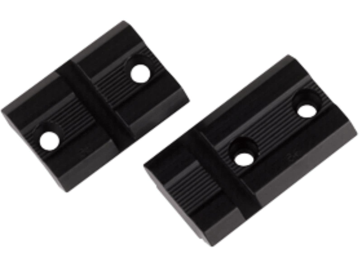 WEAVER base pair for Savage Axis/110 8-40 offers secure mounting for rugged hunting setups.