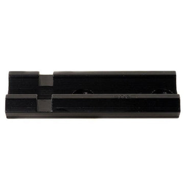 Weaver Base Top Mount 402 on a rifle; secure, quick-detach scope mounting.