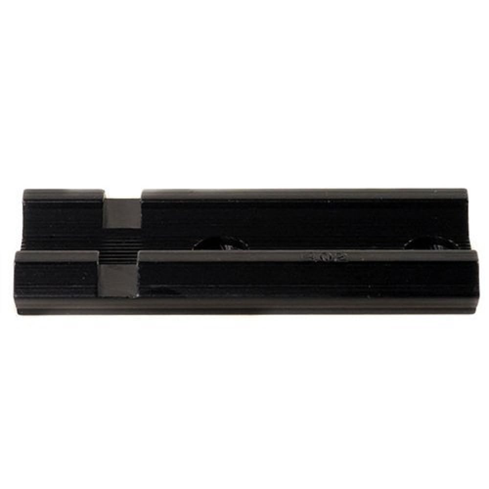 Weaver Base Top Mount 402 on a rifle; secure, quick-detach scope mounting.