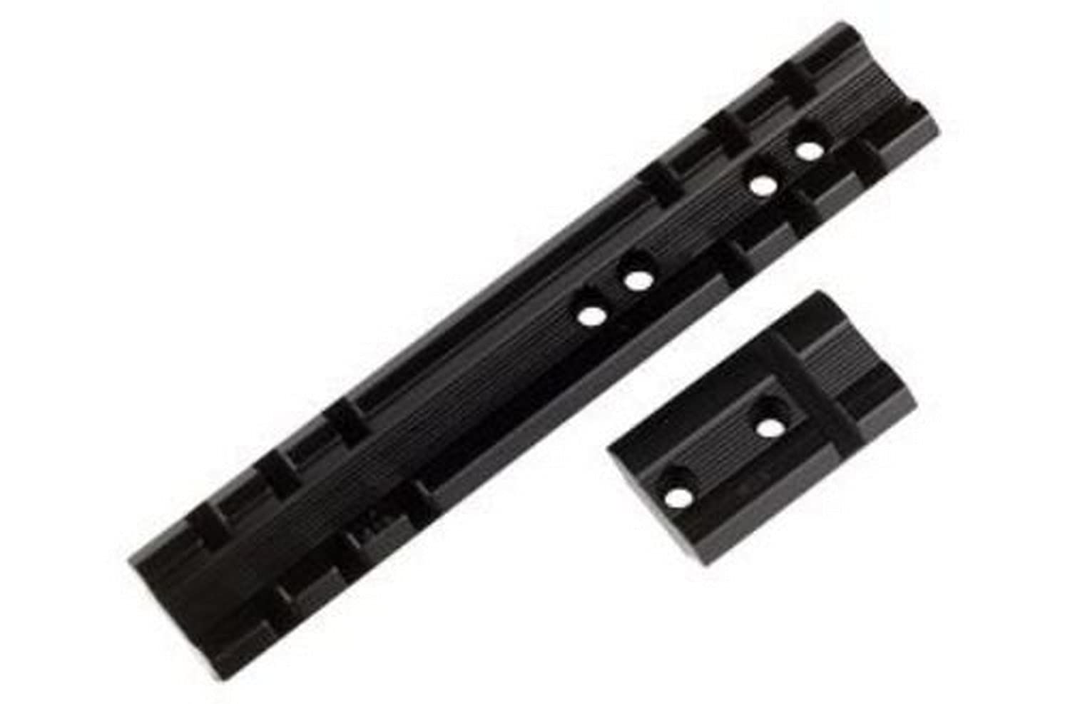 Weaver Bushnell top mount scope base 36M in matte black for secure, quick-detach mounting.