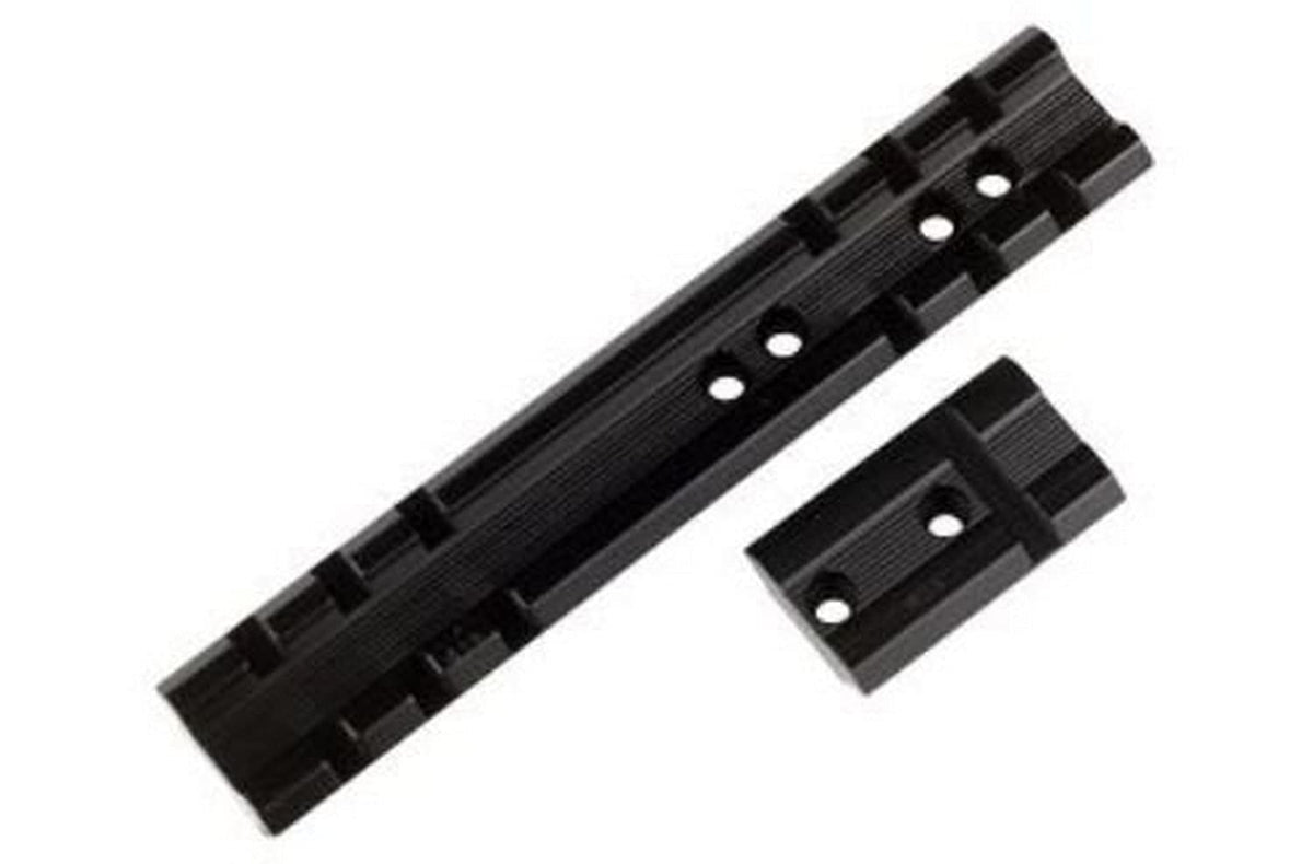 Weaver Bushnell top mount scope base 36M in matte black for secure, quick-detach mounting.