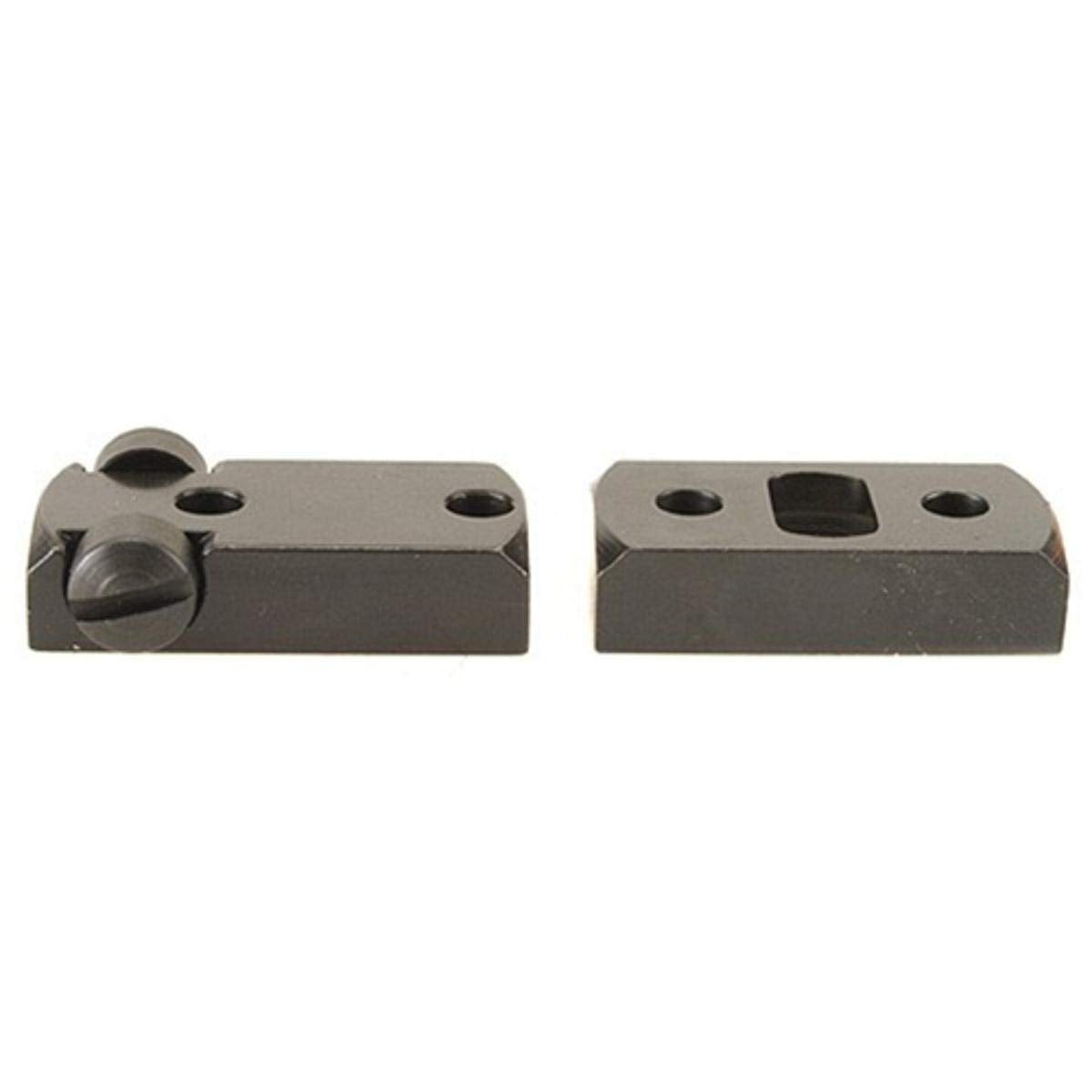 Weaver Grand Slam two-piece matte black dovetail base for Browning Bolt SA/LA with secure ring lock