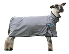 Weaver Leather ProCool sheep blanket with reflective piping for safer shading and cooler lamb care