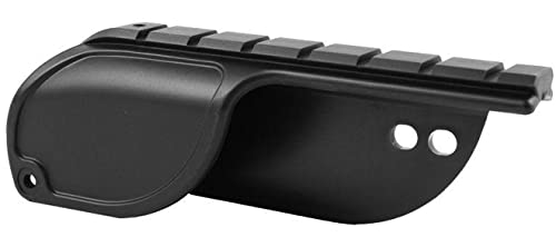 Weaver Shotgun Saddle Mount for Mossberg 500-835 provides a compact, durable base for optics.