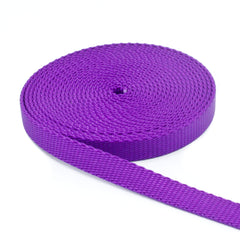 Webbing Plus half-inch purple nylon webbing for durable outdoor straps and gear.