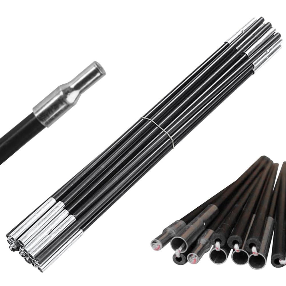 Wedhapy fiberglass tarp poles with collapsible design for easy carry and quick setup