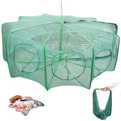 Wedhapy fishing net umbrella folded for easy transport and storage