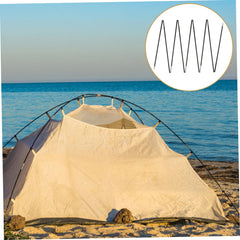 Wedhapy tent poles with adjustable length to fit different shelter sizes