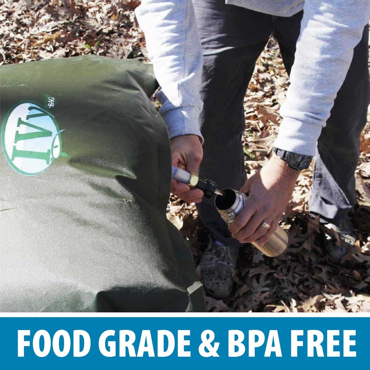 Weed Razer Jenlis Ivy Bag ideal-for-camping use with portable water.