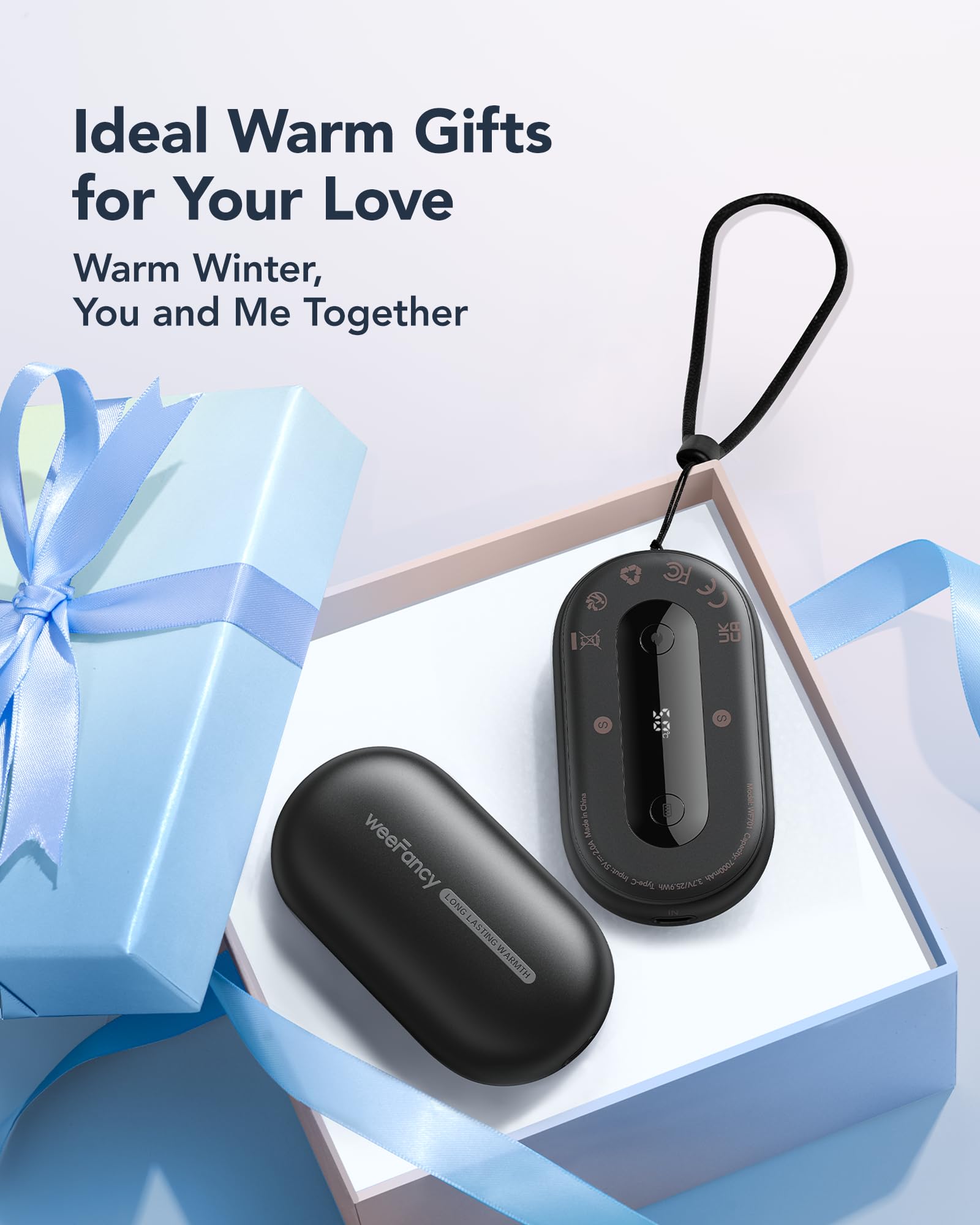 WeeFancy gift-set magnetic hand warmers for holidays and birthdays.