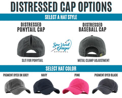 Close-up of unstructured low-profile fit on Weekend Hooker Hat