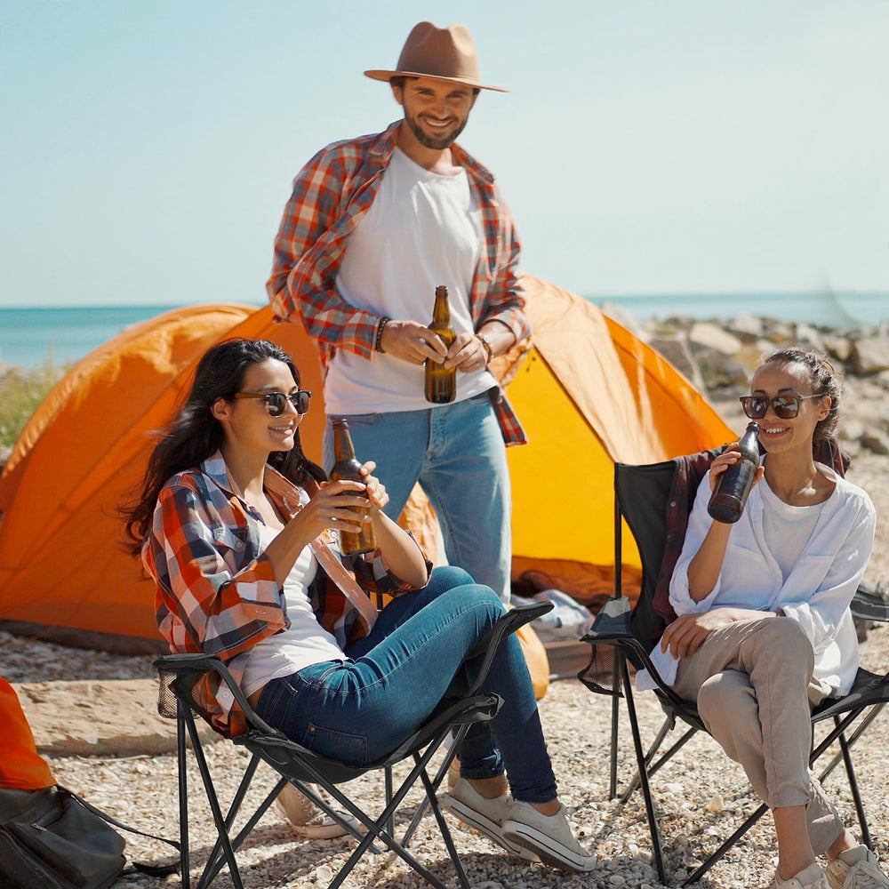 WEIDIORME camping chair two-pack highlights convenient pair seating for outdoor gatherings.
