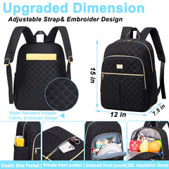 Weitars lunch backpack cooler-compartment image demonstrates food-safe insulation for midday meals.