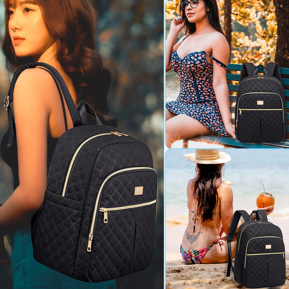 Weitars lunch backpack padded shoulder straps enhance all-day comfort during travel or work.