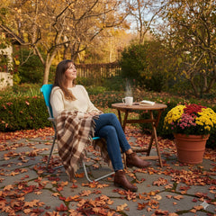 WEJOY chair folded compact highlights effortless transport and storage.