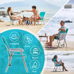 WEJOY high-back chair with hard armrests provides easy rising assistance.