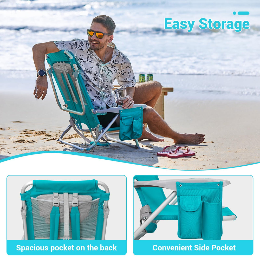 WEJOY wide high-back seat supports comfortable sitting or reclining