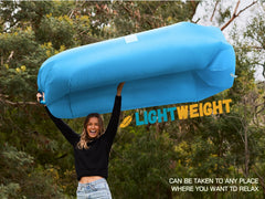 WEKAPO anti-deflation technology helps the lounger stay inflated for hours.