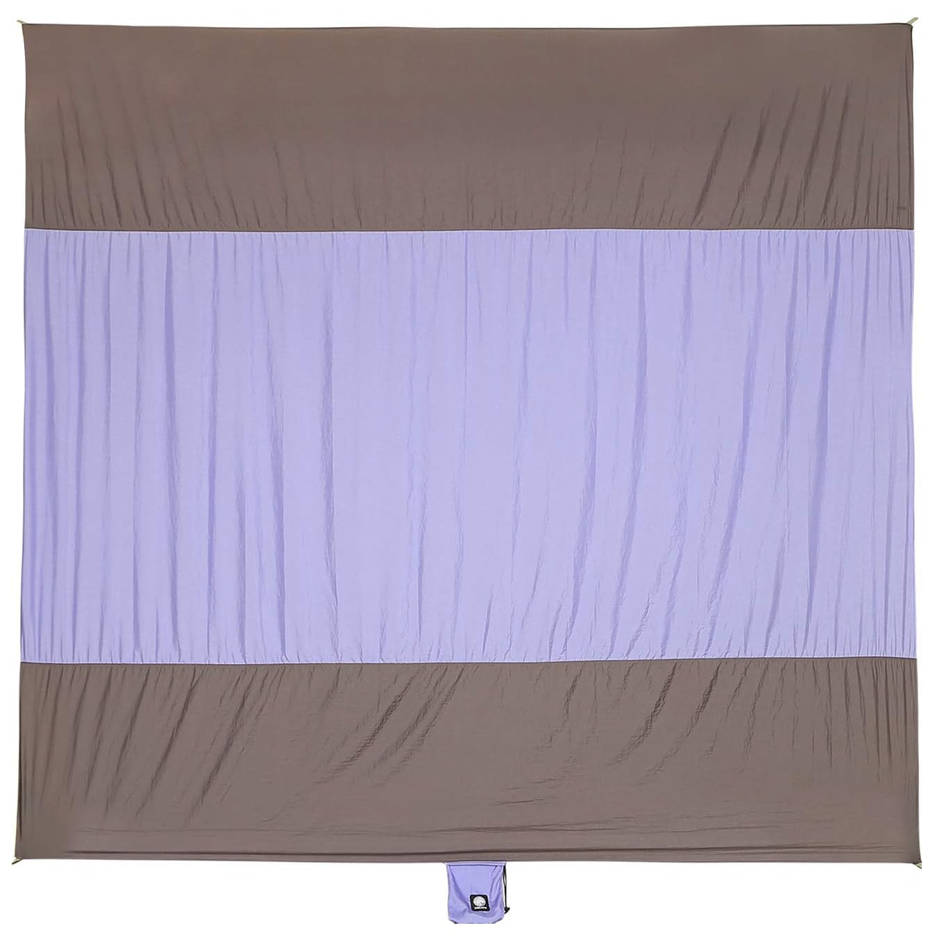 WEKAPO purple blanket in backyard for relaxing.