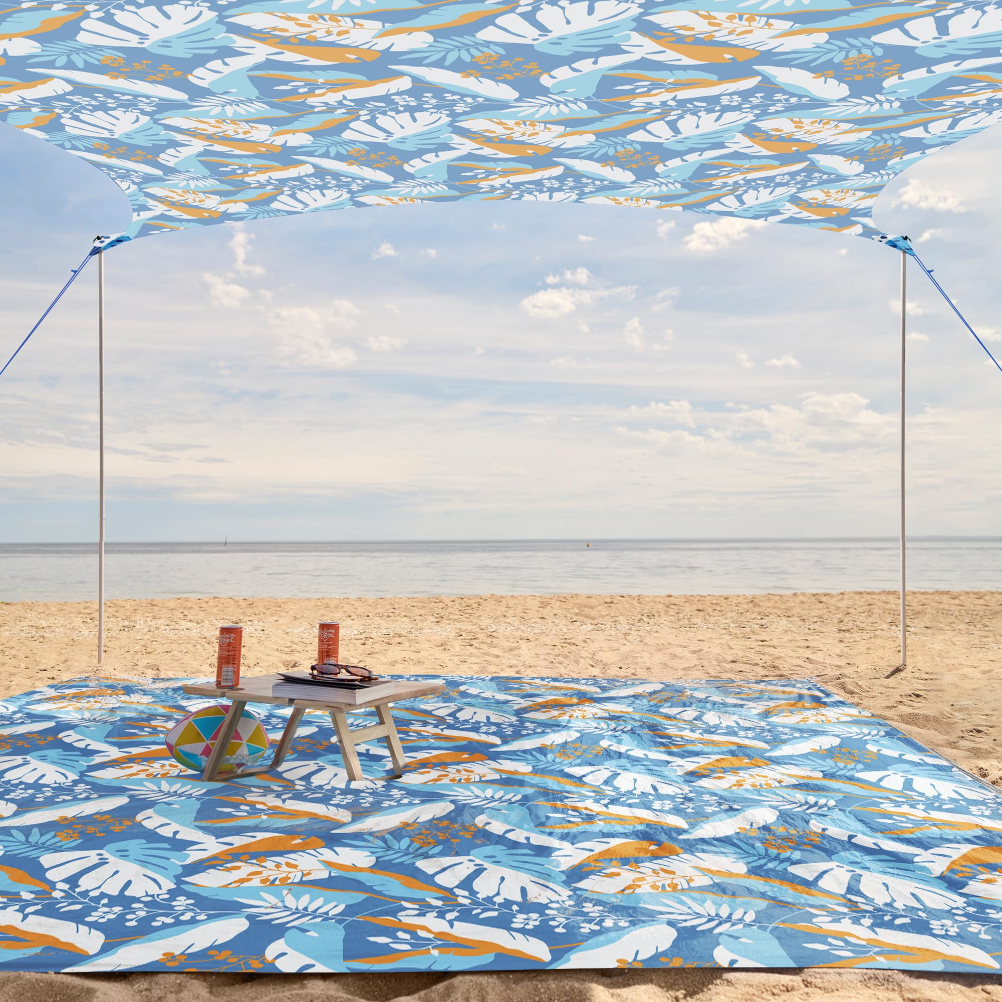 WEKAPO beach tent backyard camping use in parks and yards