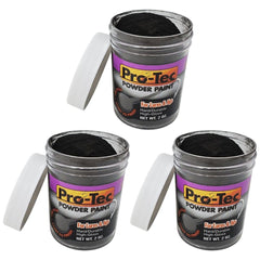 Welch Products Pro-Tec Powder Paint black 2oz jar 3-pack for durable jig finishes