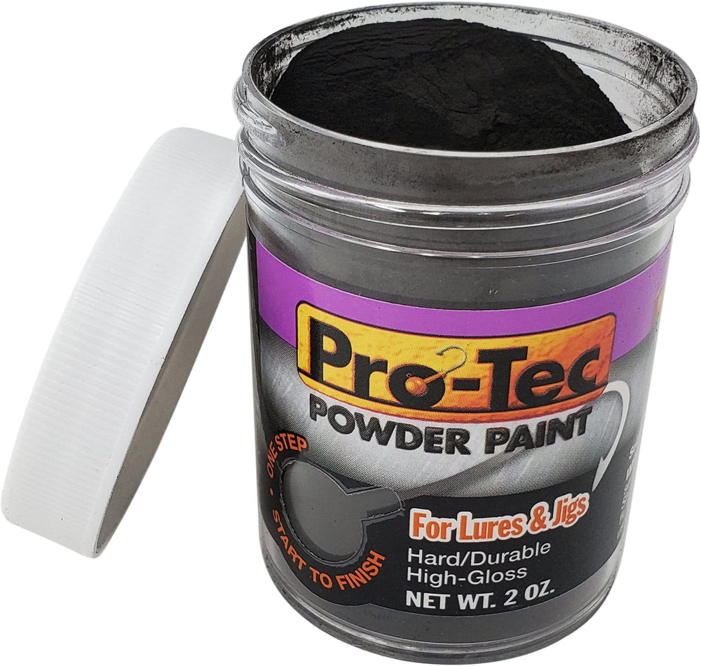 Hot-lure coating with Pro-Tec Powder Paint for quick color adhesion
