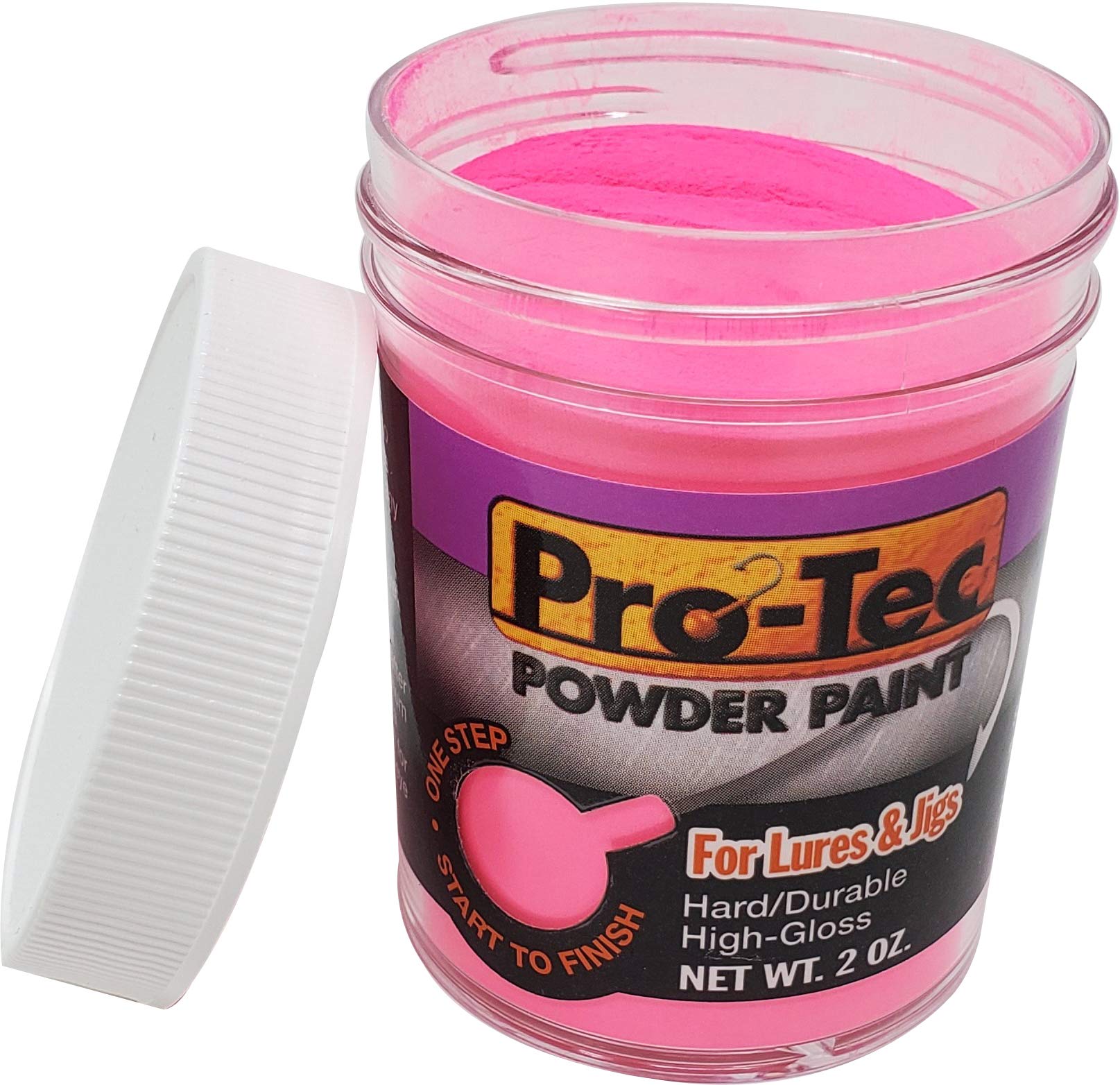 Welch Products Pro Tec hot pink three-pack for painting multiple lures.