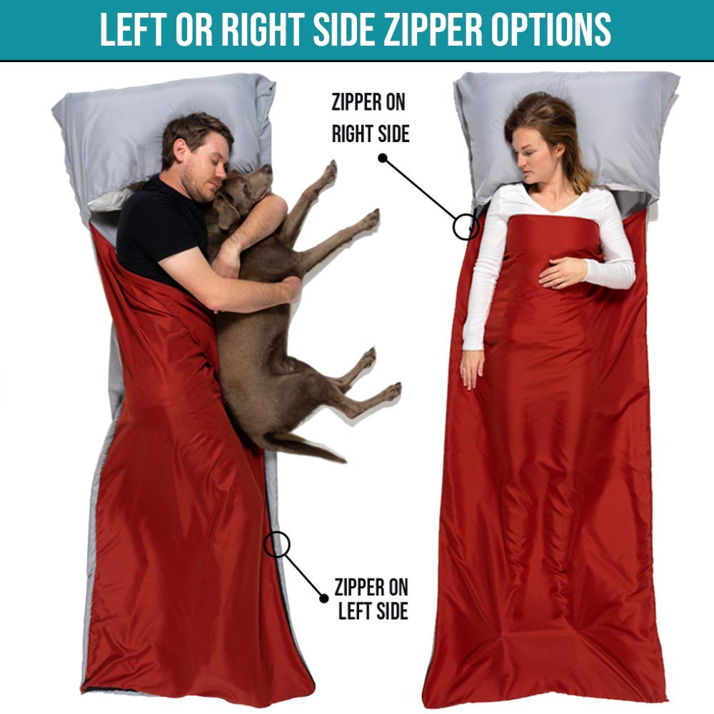 Well Traveled Liner ideal for hygienic hotel or hostel beds.